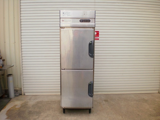 新品通販2ドア/2面 縦型 冷蔵庫 超鮮度高湿庫 福島 EQD-202WM7 100V W620×D800×H1890mm 業務用冷蔵庫 [2-228440] その他